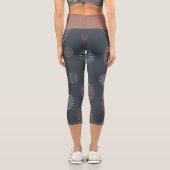 Leggings Capri Gris Rétro (Verso)
