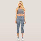 Leggings Capri Gris Textiles (Recto)