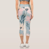 Leggings Capri Guérison floral (Verso)