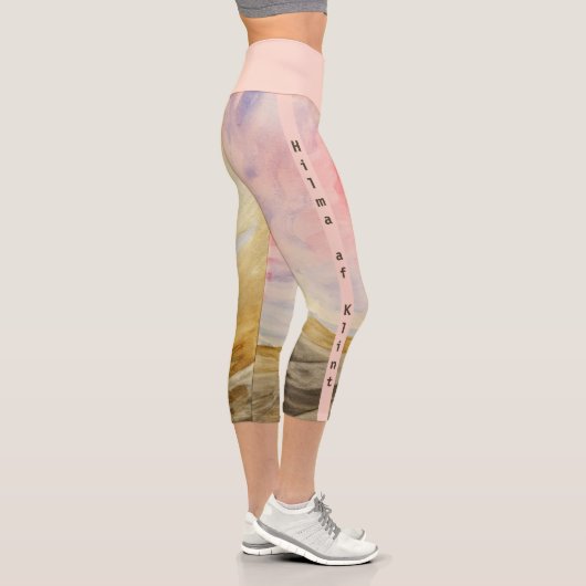 Leggings Capri Gusten in the Underworld par Hilma af Klint (Droite)