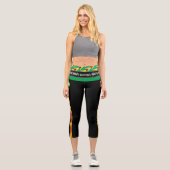 Leggings Capri Guyana & Guyana Drapeau mode, Fitness, Sports (Recto)