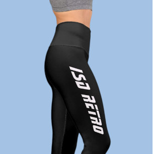 Leggings Capri Gym Workout Retro Fitness Vêtements Actifs