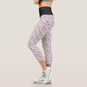 Leggings Capri Gymnastique féminine - Maquillage féminin