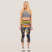 Leggings Capri Habillement Parfait : Style Simples, Confort Ultim (Recto)