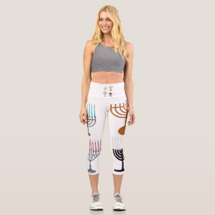 Leggings Capri Hanoukka judaïsme religion juive