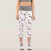 Leggings Capri Happy Cat Heads Redux (Recto)
