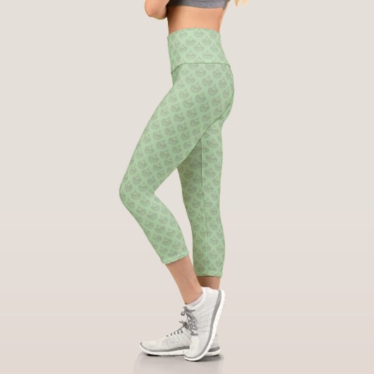 Leggings Capri Happy Healthy Haven! (Gauche)