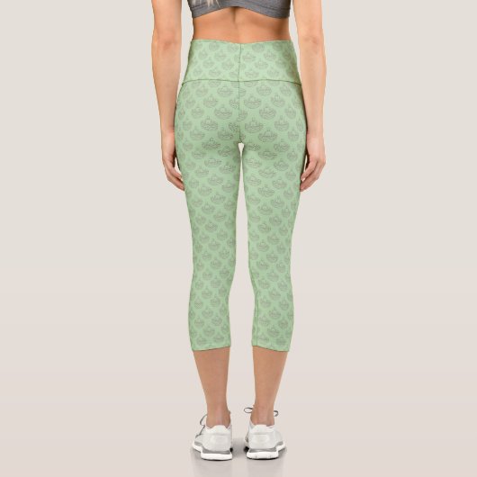 Leggings Capri Happy Healthy Haven! (Verso)