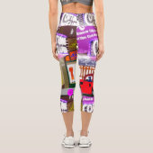 Leggings Capri Harlem - Capris haut taille des années 20 (Verso)