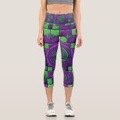 Leggings Capri Harlequin Fun (Recto)