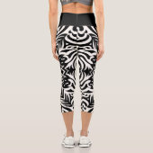 Leggings Capri Harmonie B&W (Verso)