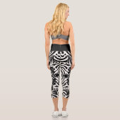 Leggings Capri Harmonie B&W (Verso)