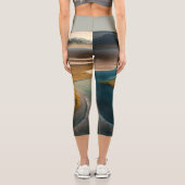 Leggings Capri Harmonie d'or (Verso)