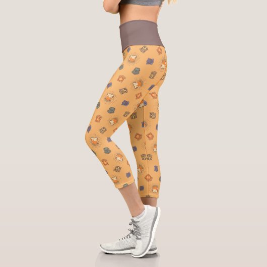 Leggings Capri HARRY POTTER™ | Motif Summer Magic HOGWARTS™ (Gauche)