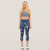 Leggings Capri HARRY POTTER™ Summer Solstice Icon Pattern (Recto)