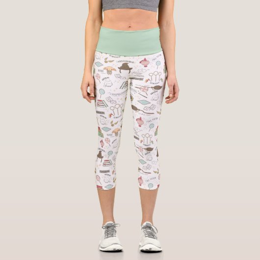 Leggings Capri HARRY POTTER™ Tiny Magic Pattern (Recto)
