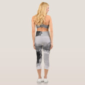 Leggings Capri HAUT Curling Old School (Verso)
