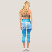 Leggings Capri HAUT Ski nautique (Verso)