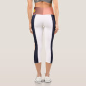 Leggings Capri Hauteur chic : Capris haut taille Customisé (Verso)