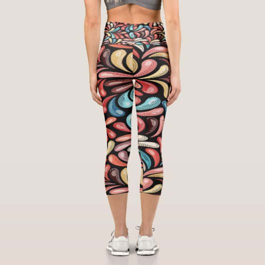 Leggings Capri Hauteur de jambe Capris (Verso)