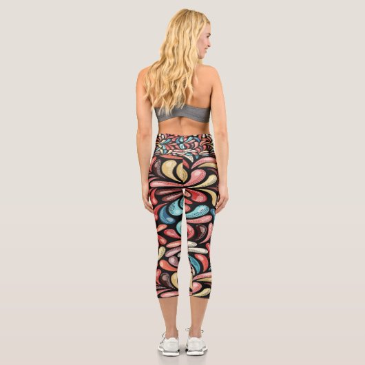 Leggings Capri Hauteur de jambe Capris (Verso)