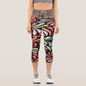 Leggings Capri Hauteur de jambe Capris (Recto)