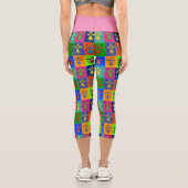 Leggings Capri Hermine Pop (Verso)