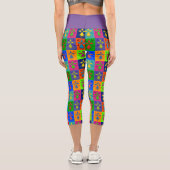Leggings Capri Hermine Pop (Verso)