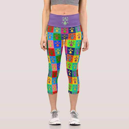 Leggings Capri Hermine Pop (Recto)