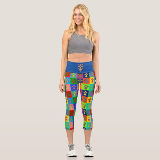 Leggings Capri Hermine Pop (Recto)