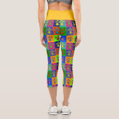 Leggings Capri Hermine Pop (Verso)