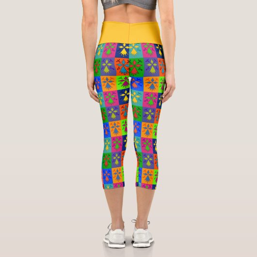 Leggings Capri Hermine Pop (Verso)