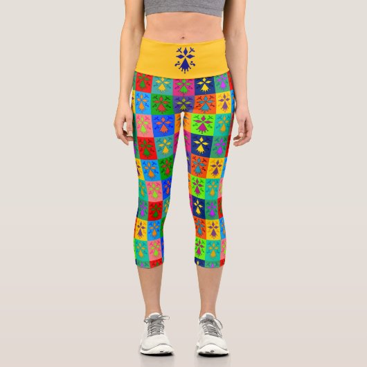 Leggings Capri Hermine Pop (Recto)