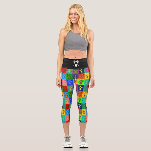Leggings Capri Hermine Pop (Recto)