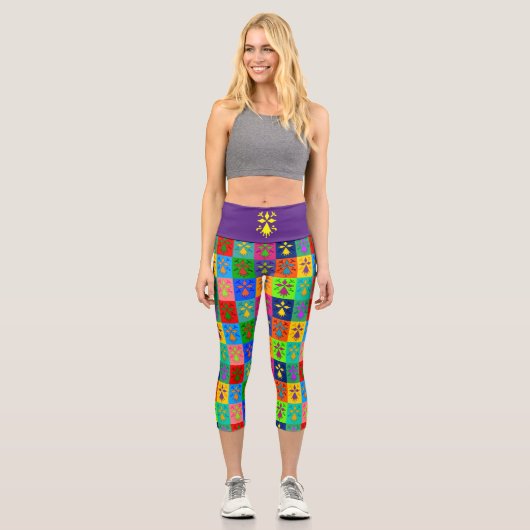 Leggings Capri Hermine Pop (Recto)