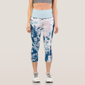Leggings Capri Hermine tachetée (Recto)