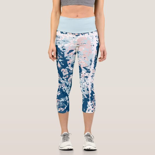 Leggings Capri Hermine tachetée (Recto)