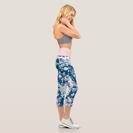 Leggings Capri Hermine tachetée (Droite)