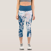 Leggings Capri Hermine tachetée (Recto)