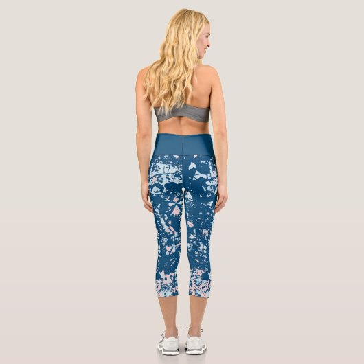Leggings Capri Hermine tachetée (Verso)