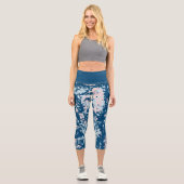 Leggings Capri Hermine tachetée (Recto)