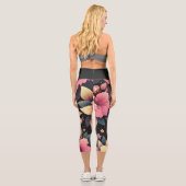 Leggings Capri Hibiscus Heureux (Verso)