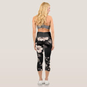 Leggings Capri Hibiscus timide (Verso)