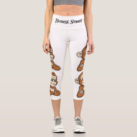 Leggings Capri High Waisted Capris (Recto)