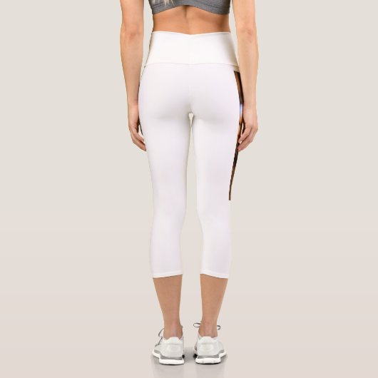 Leggings Capri High Waisted Capris (Verso)