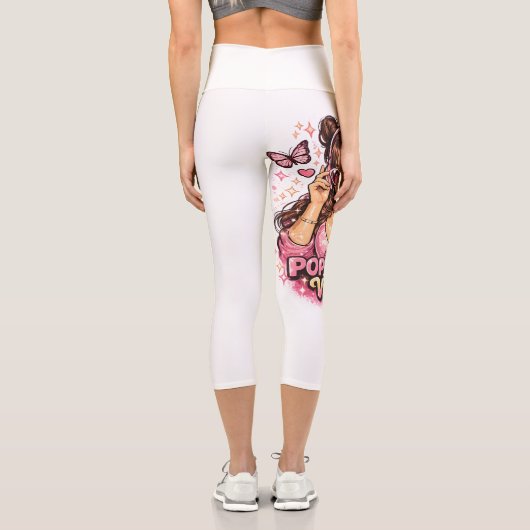 Leggings Capri High Waisted Capris (Verso)