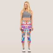 Leggings Capri High Waisted Capris | fashion design (Recto)
