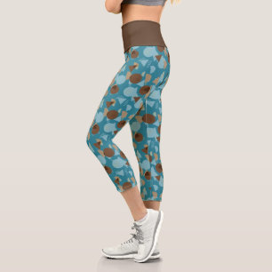 Leggings Capri Hip géométrique Moderne Motif d'art les années 