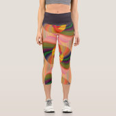 Leggings Capri Hippy délirant (Recto)