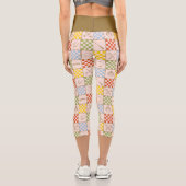 Leggings Capri HOGWARTS™ QUIDDITCH™ Team Checker Pattern (Verso)